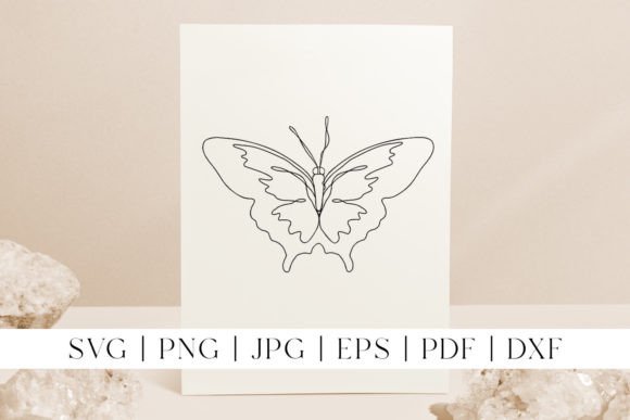Download Butterfly Line Art SVG | Elegant Clipart - Elegant clipart Collection