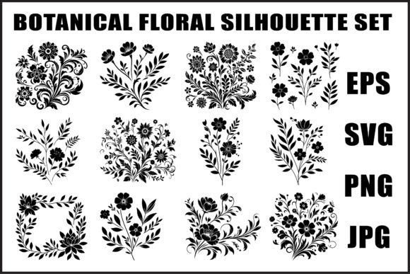 Download Botanical Floral SVG Bundle - Botanical floral Collection