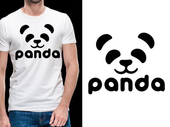 Download Panda Logo T-shirt Design - Premium Resources