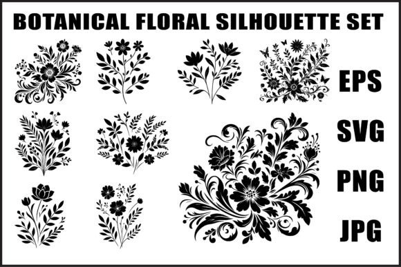 Download Botanical Floral SVG Bundle - Botanical floral Collection